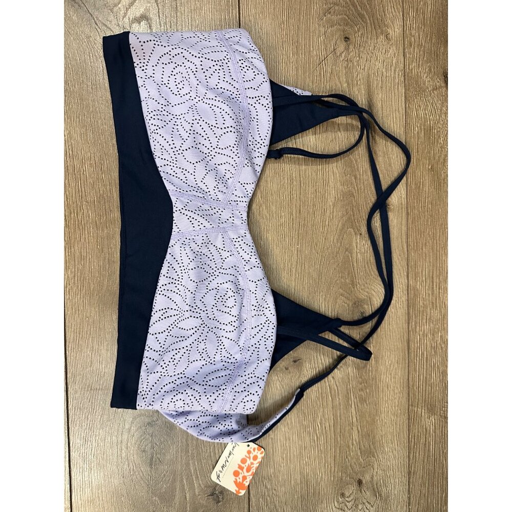 FP Movement by Free People Purple and Black Sports Bra - Picture 3 of 6